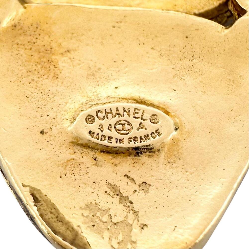 Chanel Cc Logo Brooch Metal #266506C23B - Picture 5 of 6